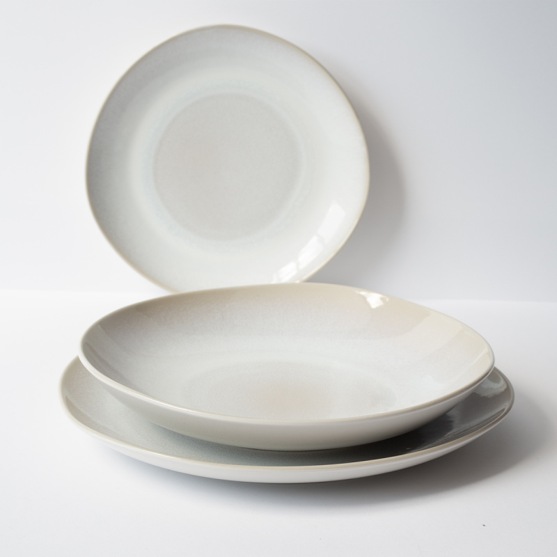 Set farfurii ceramice 12 buc. – Elements North Organic