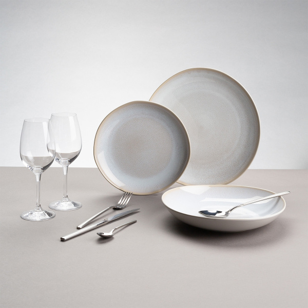 Set farfurii ceramice 12 buc. – Elements North Organic