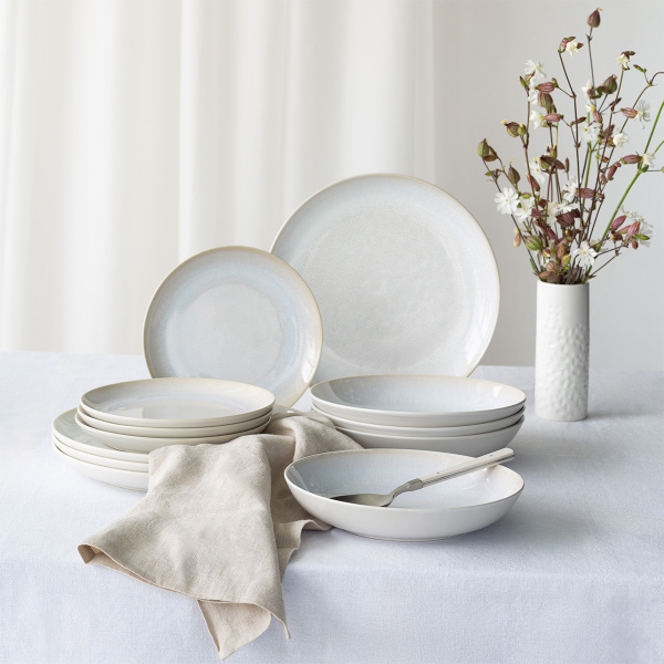 Farfurie, întinsă, rotundă, Coupe, 27 cm, set 4 piese, Elements North