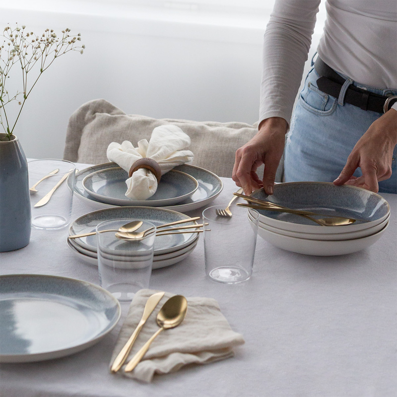 Set tacâmuri 16 piese Vivo champagne | Sola
