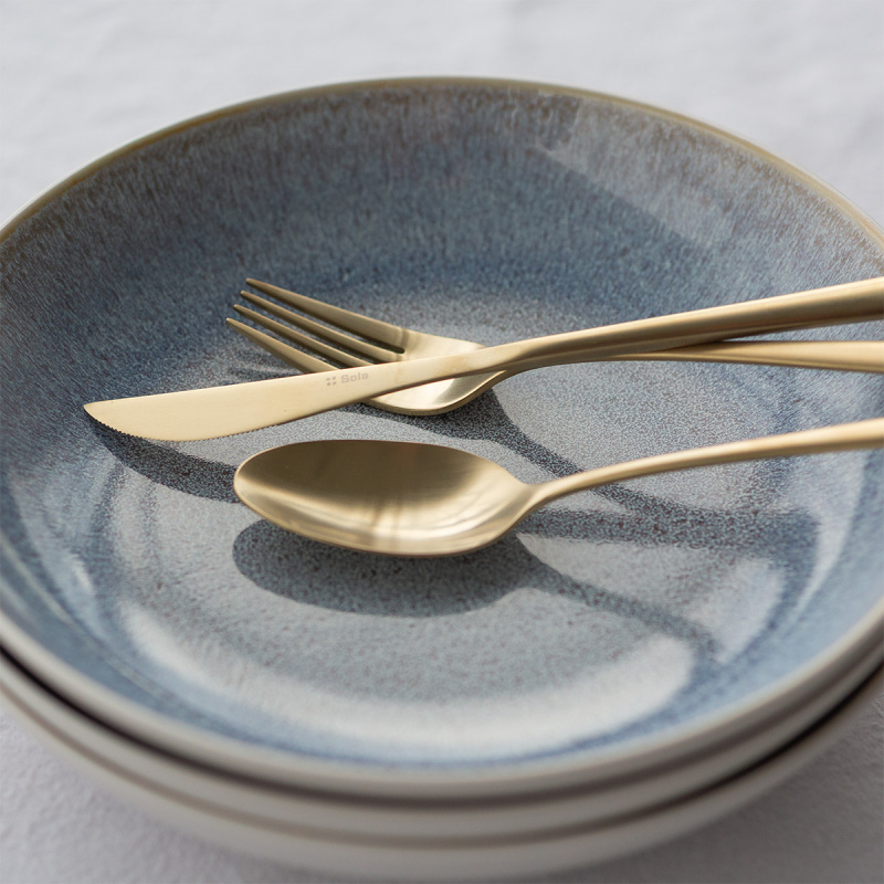 Set tacâmuri 16 piese Vivo champagne | Sola
