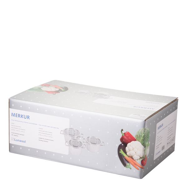 Set oale 6 piese - Merkur Lunasol