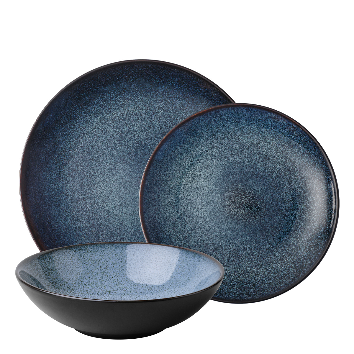 Set porțelan 12 piese | Gaya Atelier Night Sky