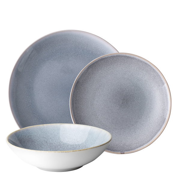 Set porțelan 12 piese | Gaya Atelier Glacial Ice