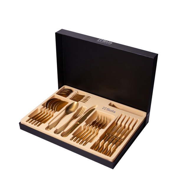 Set tacâmuri 30 piese | Baguette Vintage Gold