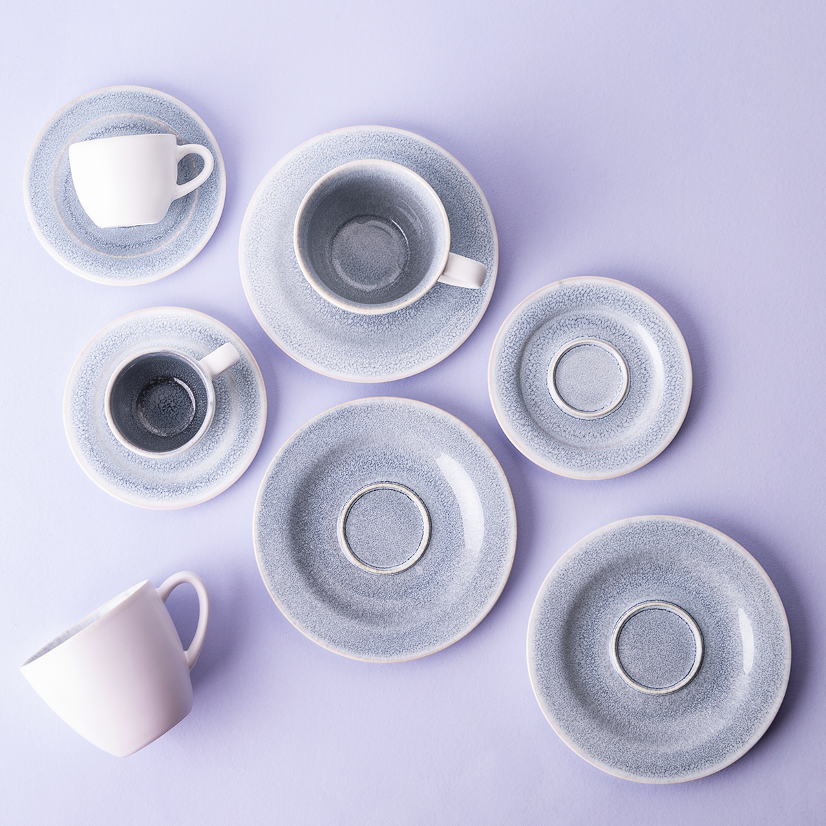 Set porțelan 20 piese – Gaya Atelier Glacial Ice Lunasol
