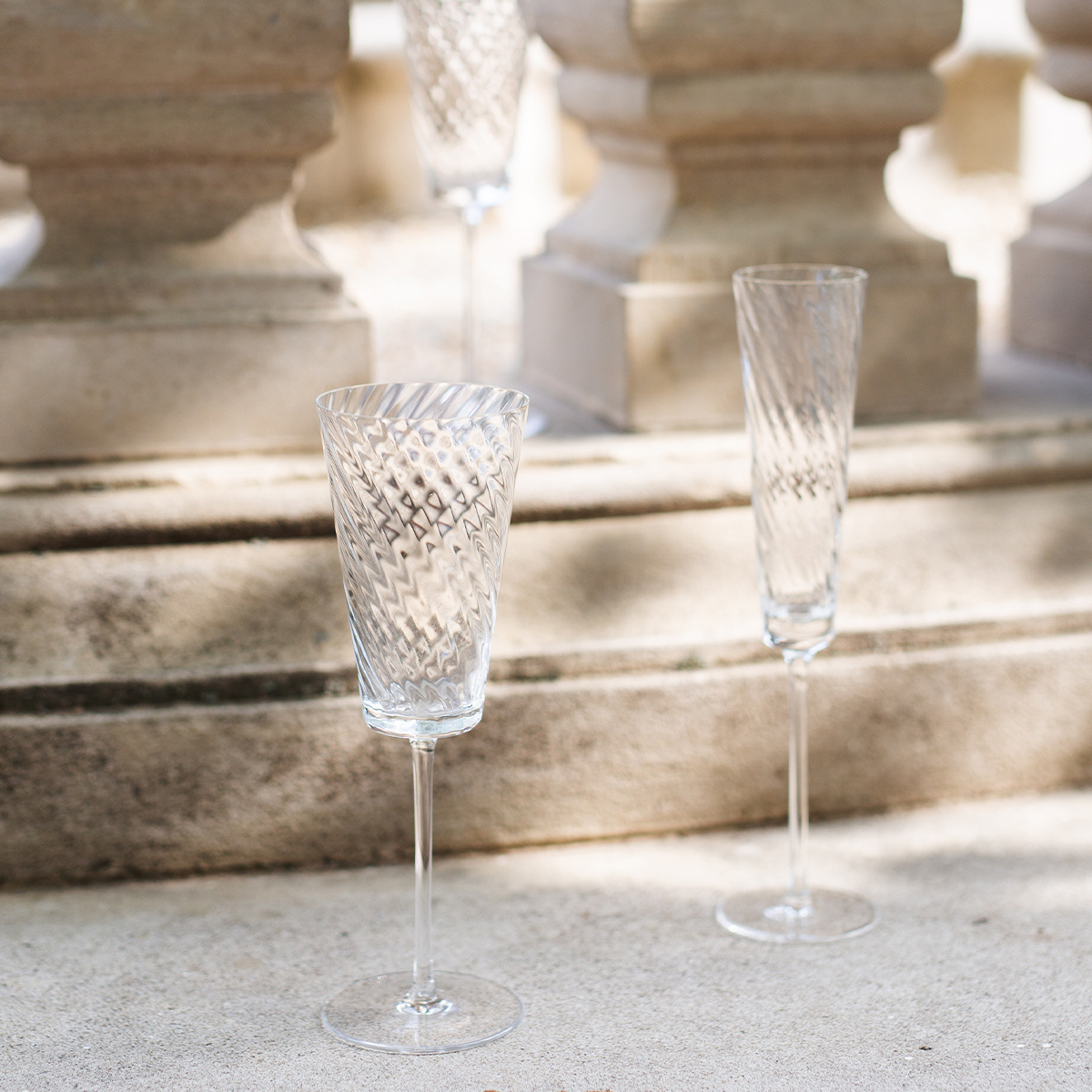 Pahare pentru vin alb 150 ml set 2 buc - Gaya Glas Premium