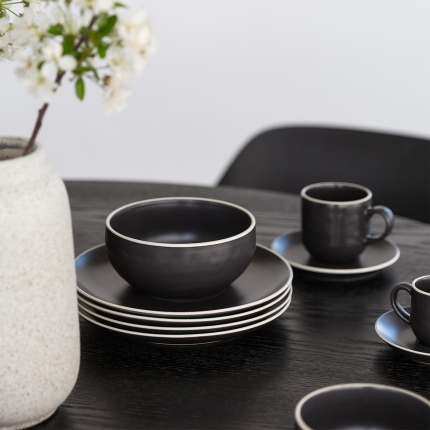 Bol 14,8 cm | Elements Yin & Yang black