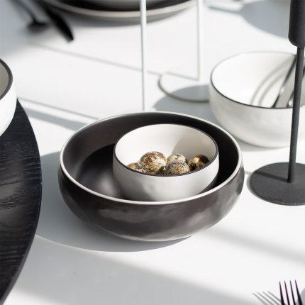 Bol 11 cm | Elements Yin & Yang white