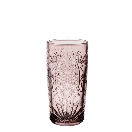 Pahar longdrink 370 ml | Marvia Vintage roz