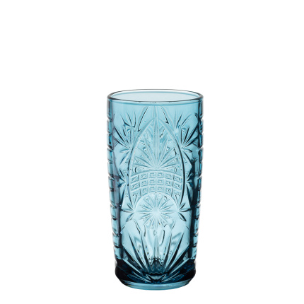 Pahar longdrink 370 ml | Marvia Vintage albastru