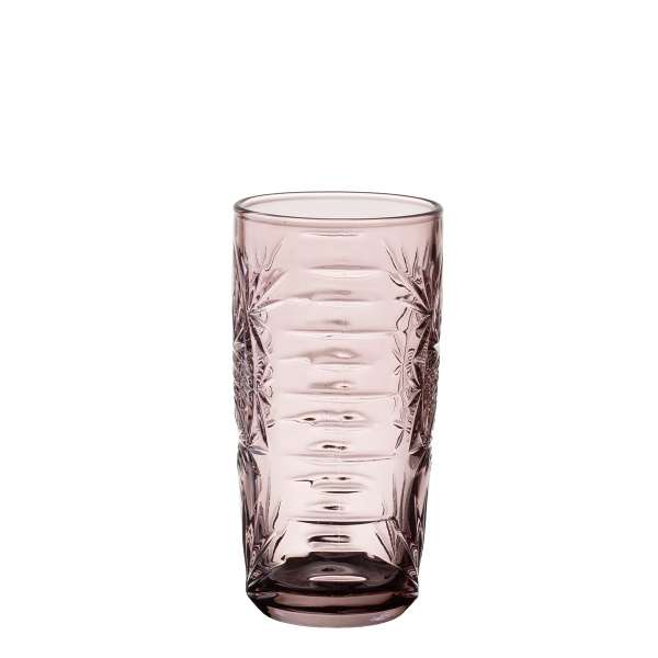 Pahar longdrink 370 ml | Marvia Vintage roz