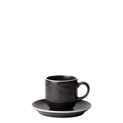 Set de cafea 12 piese | Elements Yin & Yang black