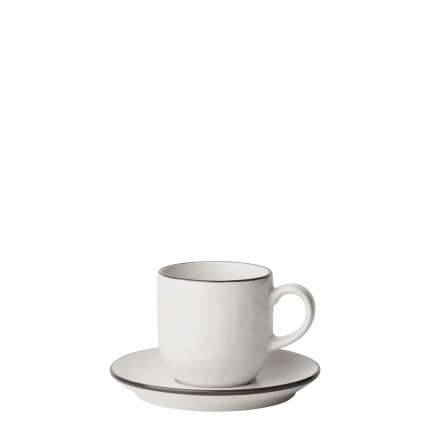 Set de cafea 12 piese | Elements Yin & Yang white
