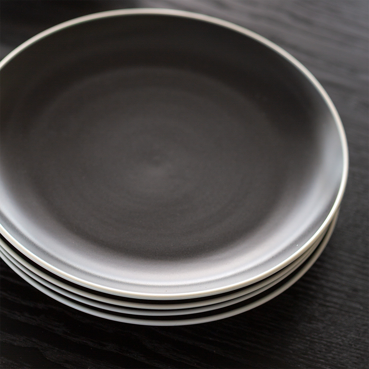 Set farfurii 18 piese | Elements Yin & Yang black