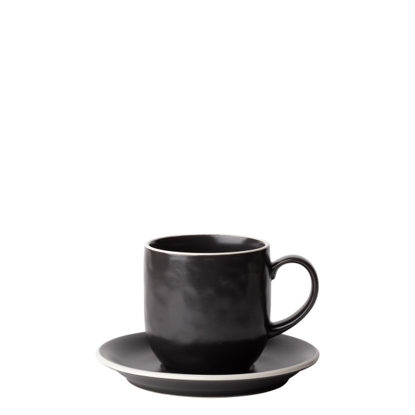 Set cești 12 buc | Elements Yin & Yang black