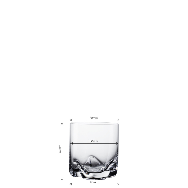 Pahare Tumbler 300 ml set 4 buc - Anno Glas Lunasol META Glass
