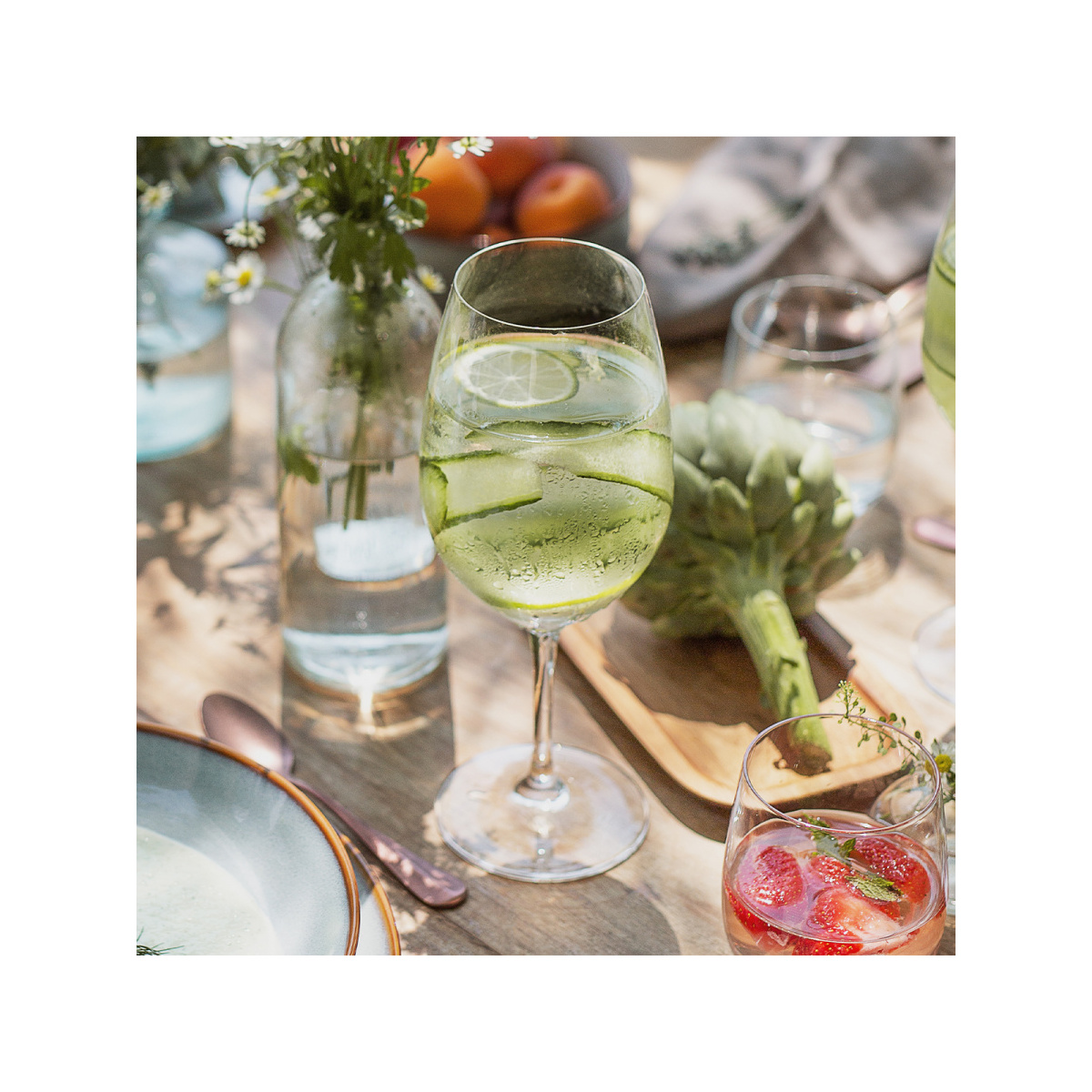 Pahare pentru vin roșu 650 ml set 4 buc. - Benu Glas Lunasol META Glass