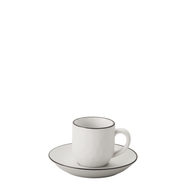 Set mokka 12 piese | Elements Yin & Yang white