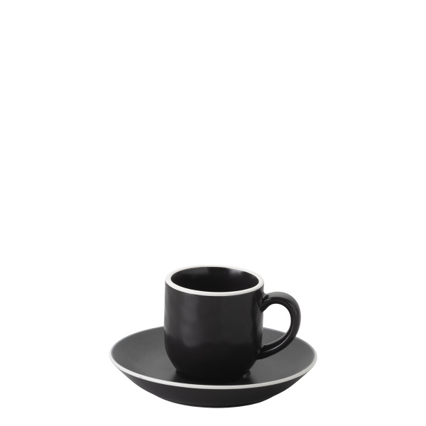 Set mokka 12 piese | Elements Yin & Yang black