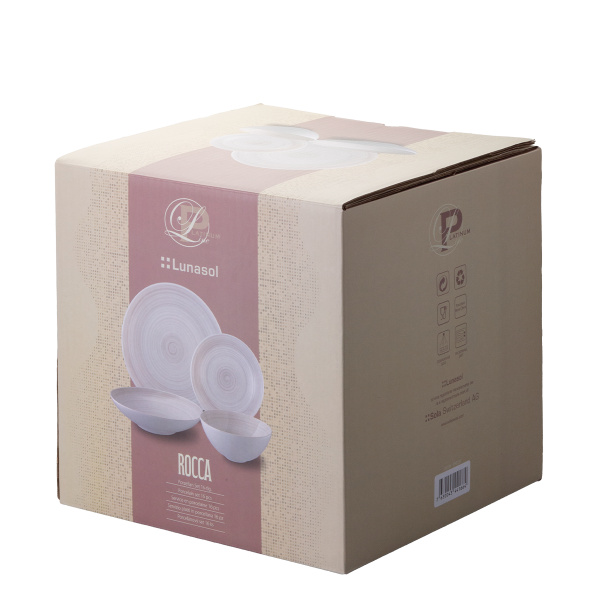 Set farfurii 16 buc. | Premium Platinum Line Rocca