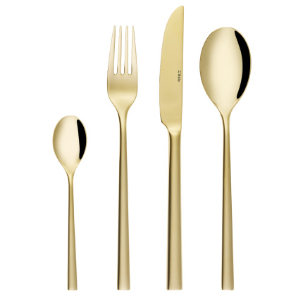 Set tacâmuri 24 piese Living champagne | Sola Premium