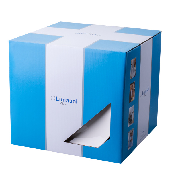 Set porțelan 28 piese Flow alb | Lunasol
