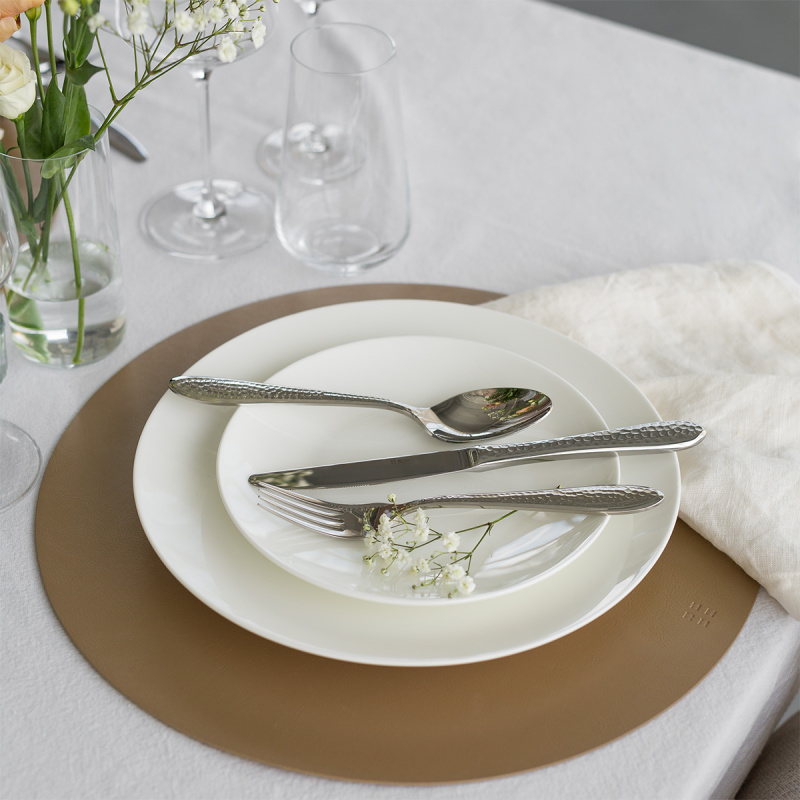 Set de veselă pentru începători 60 piese | Premium Platinum gold