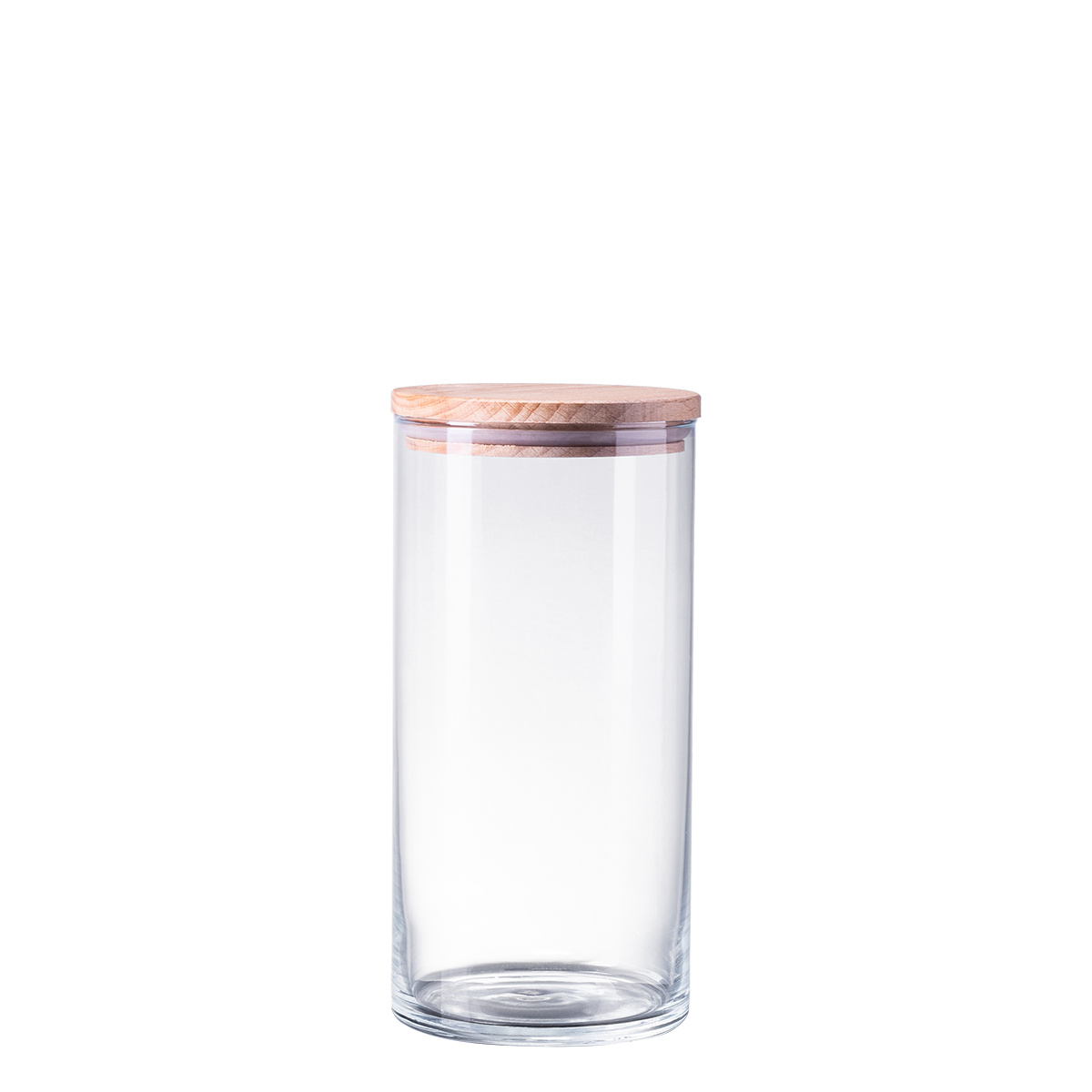 Recipient din sticlă cu capac 1,25 l | Basic Kitchen