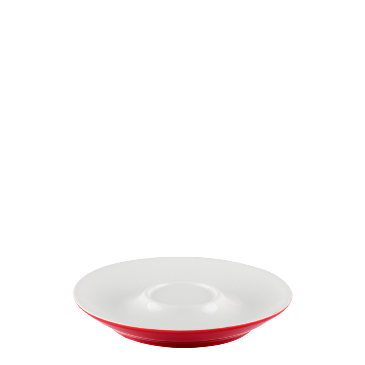 Farfurioară pentru cafea/ceai roșie 15 cm – RGB