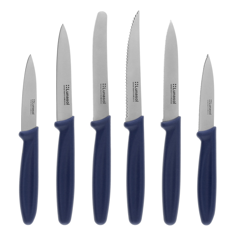Set cuțite de bucătărie 6 buc. | Master Blue