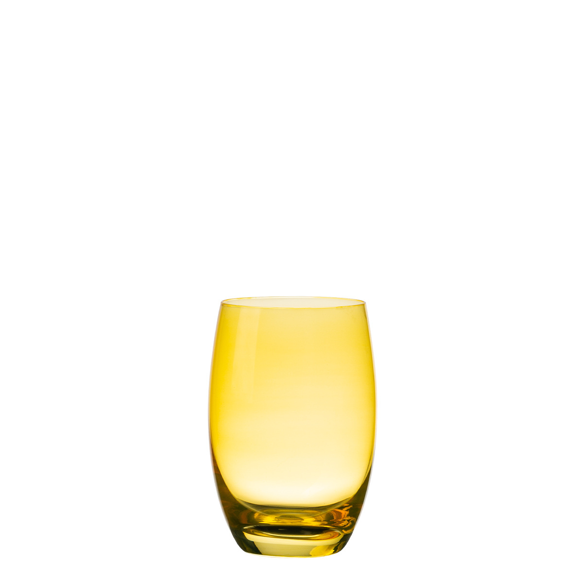 Pahare Tumbler galbene 460 ml 6 buc - Optima Glas Lunasol