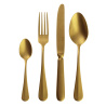Set de tacâmuri 24 buc - Baguette Vintage PVD Gold Stone Wash