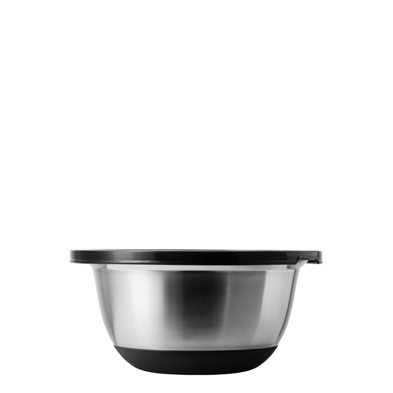 Set boluri de amestecare cu capac 4 buc – Basic Kitchen