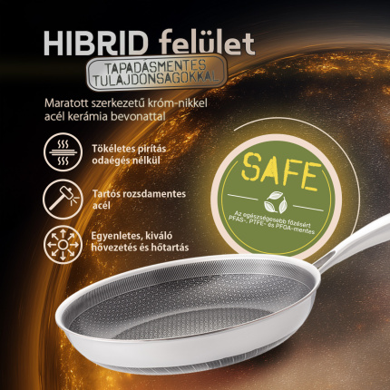Tigaie ø 24 cm | Orion Expert Hybrid Lunasol