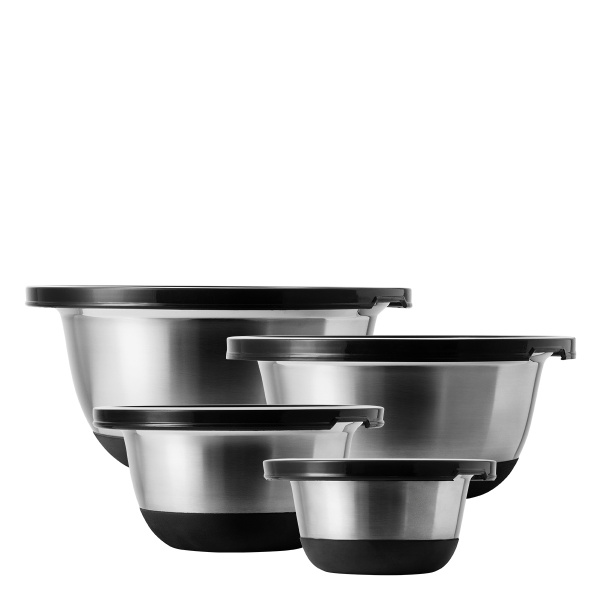 Set boluri de amestecare cu capac 8 buc. – Basic Kitchen