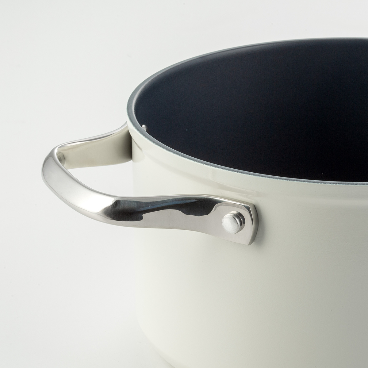Oală cu înveliș de titan crem Ø 20 cm - Saturn Terra Lunasol