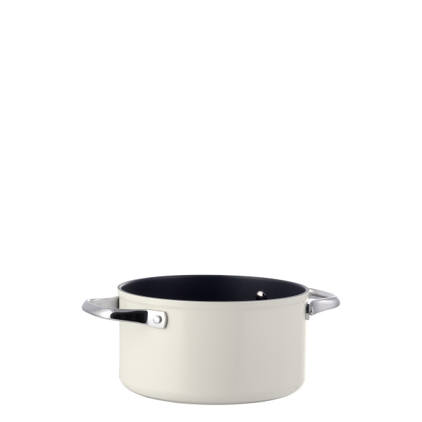 Oală cu înveliș de titan crem Ø 20 cm - Saturn Terra Lunasol