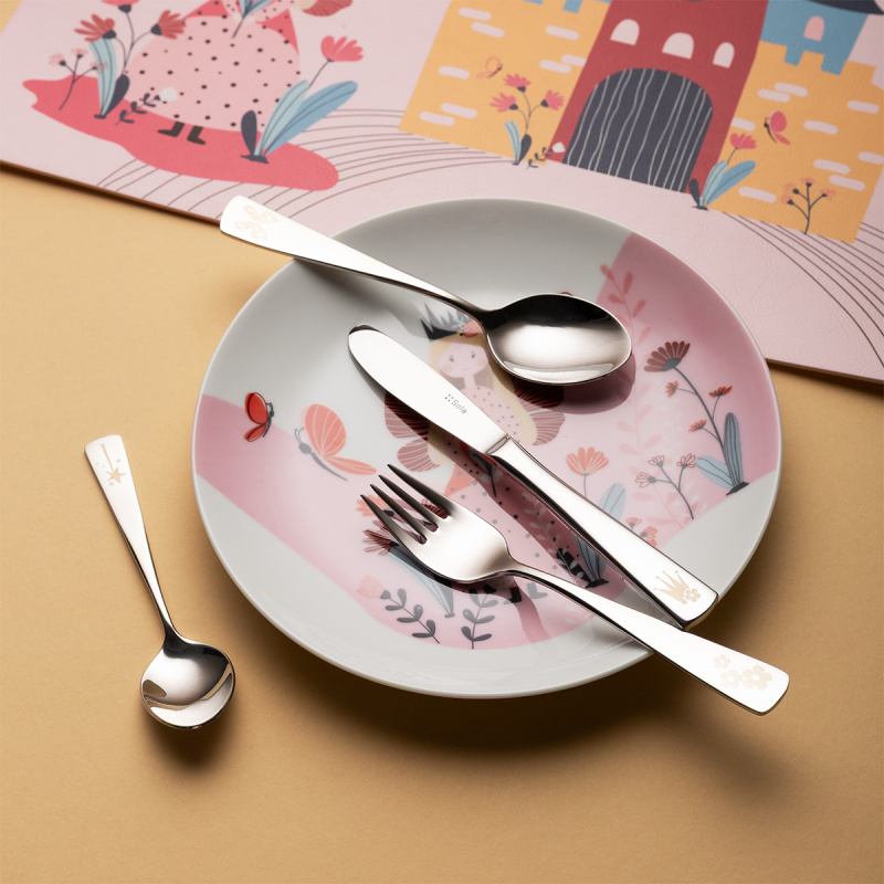 Set tacâmuri pentru copii Princess 4 buc. — KIDS WORLD poliert