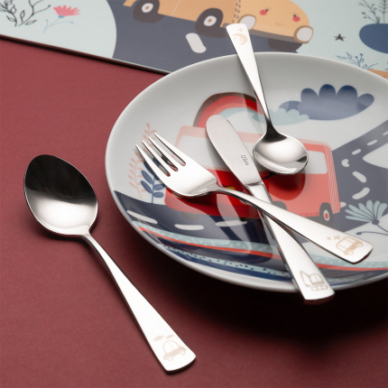 Set tacâmuri pentru copii Cars 4 buc. — KIDS WORLD poliert