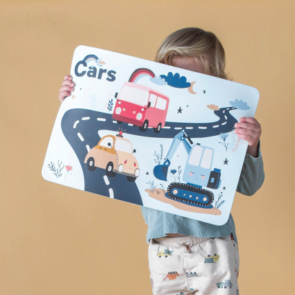 Suport de masă pentru copii Cars 45 × 32 cm – KIDS WORLD