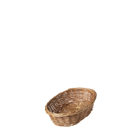 Coș oval împletit pentru pâine 28 × 22 × 8 cm — Flow Wicker