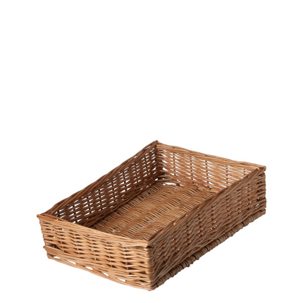 Coș dreptunghiular împletit pentru pâine 40 × 30 × 10 cm — Flow Wicker