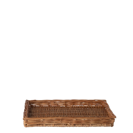 Coș dreptunghiular împletit pentru pâine 40 × 30 × 4 cm — Flow Wicker