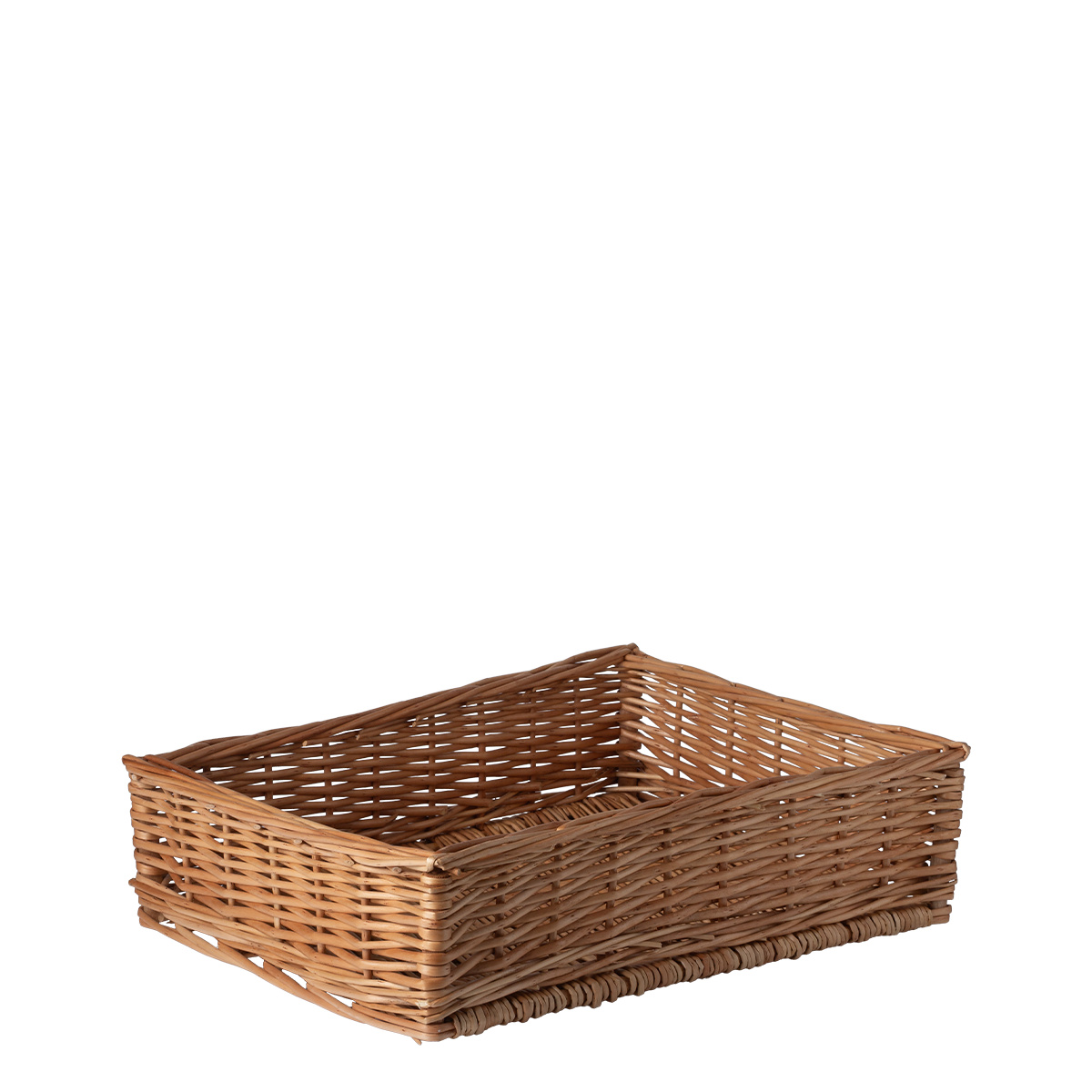 Coș dreptunghiular împletit pentru pâine 40 × 30 × 10 cm — Flow Wicker