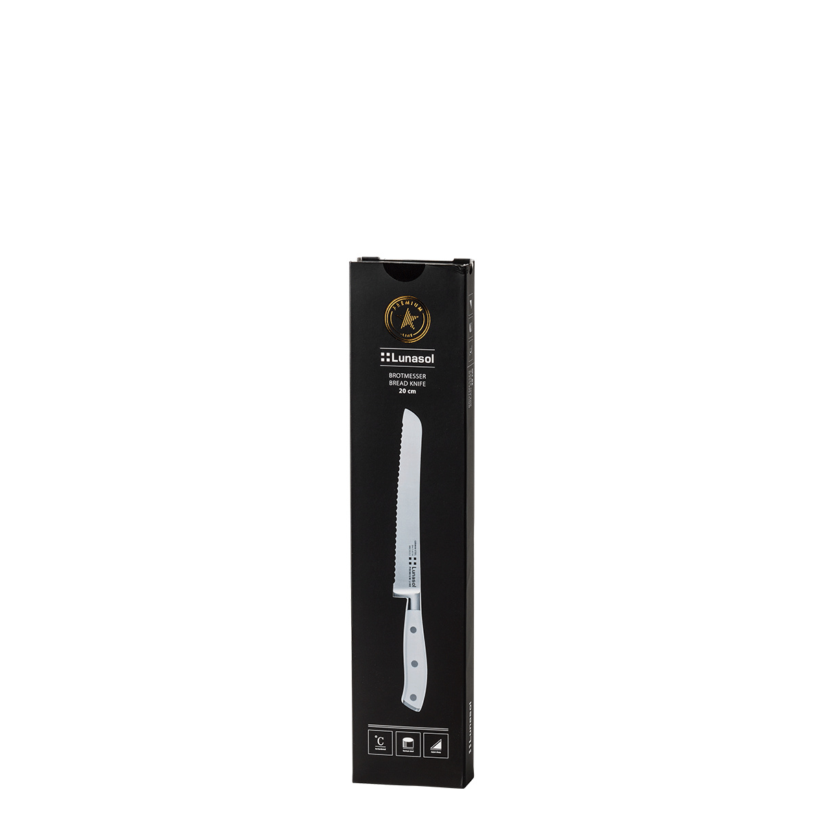 Cuțit pentru pâine 20 cm - Premium