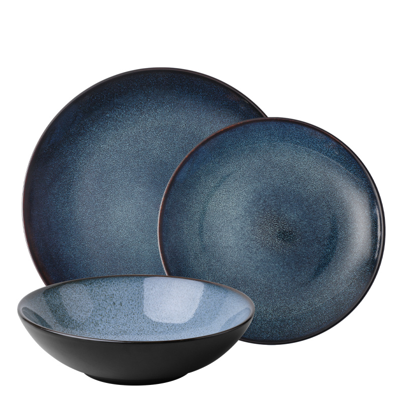 Set porțelan 12 piese | Gaya Atelier Night Sky