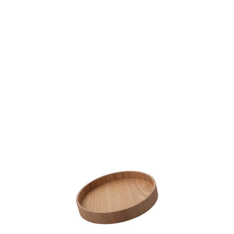 Tavă rotundă Ø 22 cm, H: 3.5 cm – Elements Wood frasin