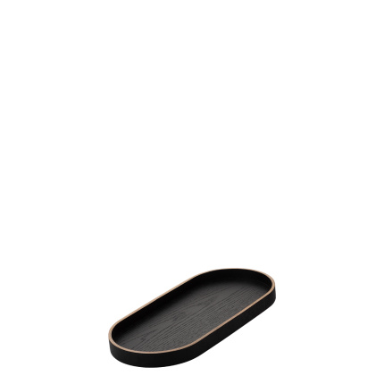 Tavă ovală 35.5 x 16.5 x 2.5 cm – Elements Wood Wengue