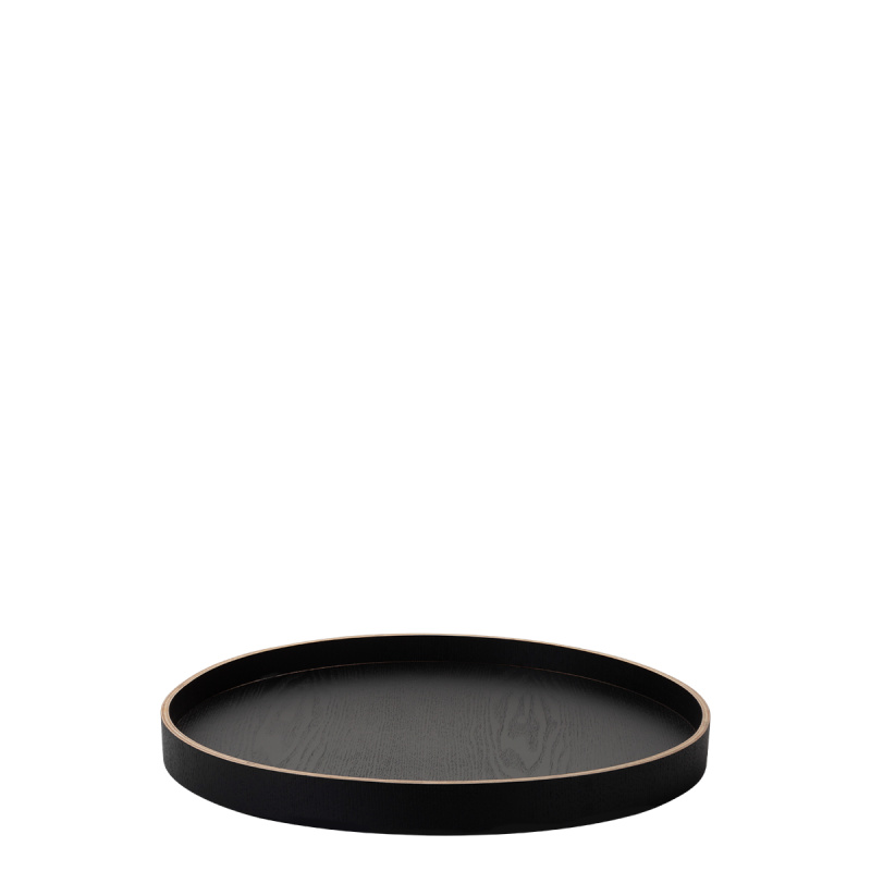 Tavă rotundă Ø 40 cm, H: 3.5 cm – Elements Wood Wengue
